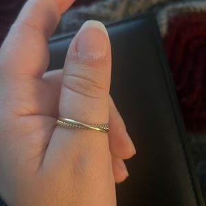 Mejuri Solid Gold Duo Ring